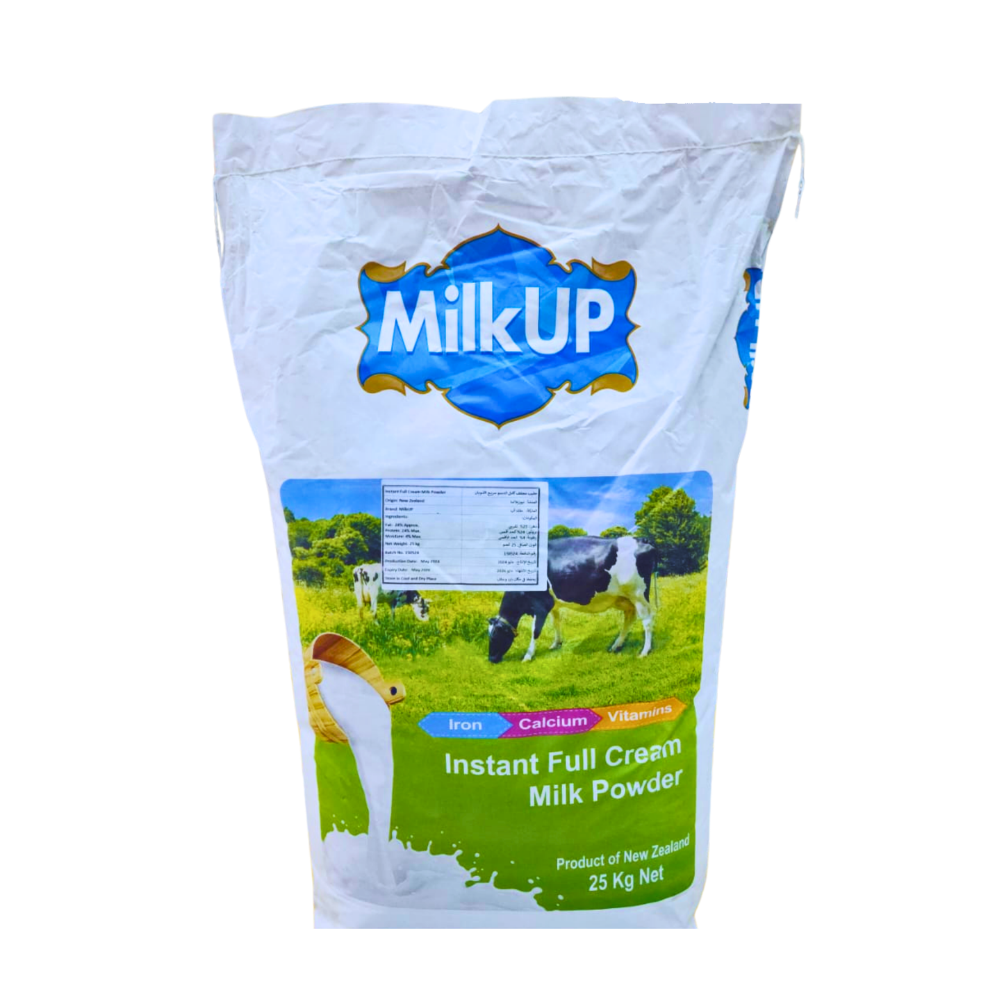 Milkup Instant Full Cream Milk Powder 25kg