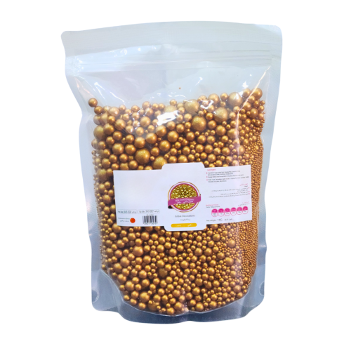 Edible Gold Sugar Balls
