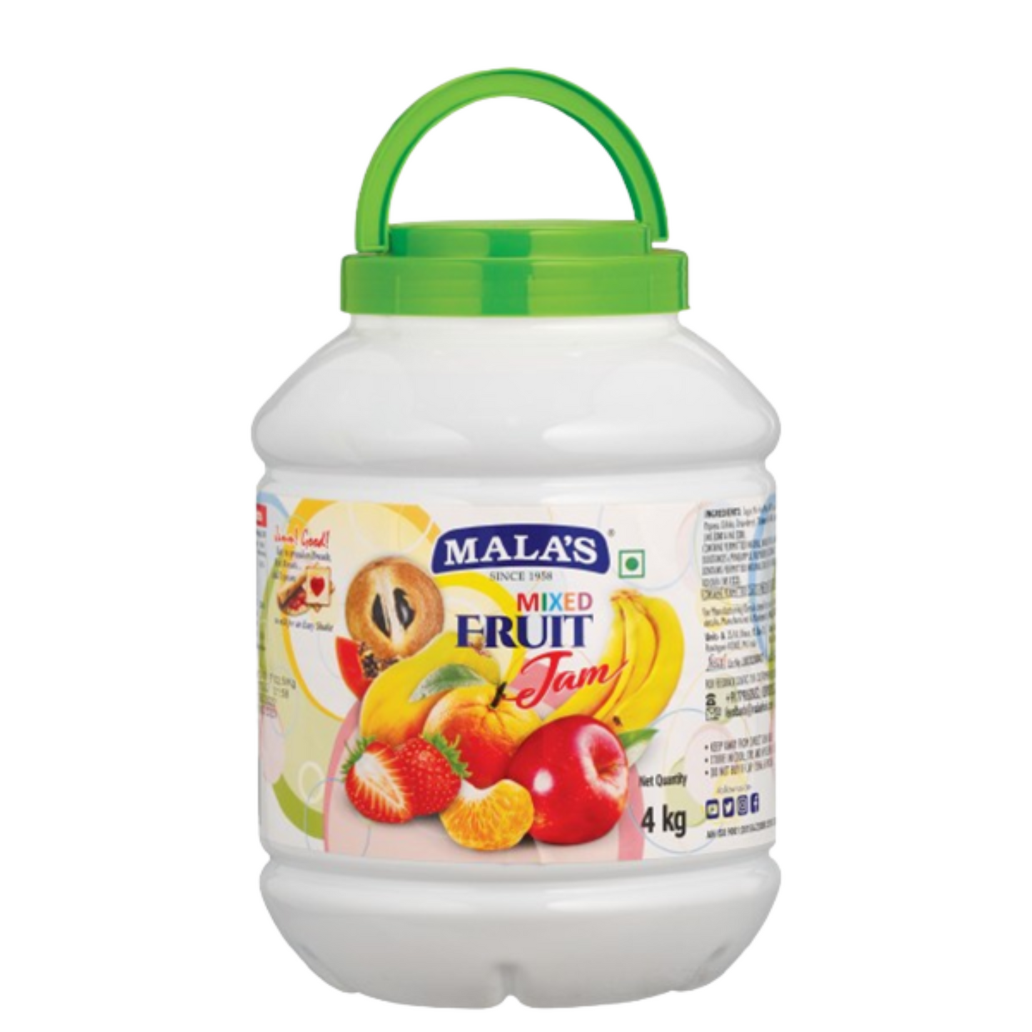 Mala’s Mixed Fruit Jam – 4kg