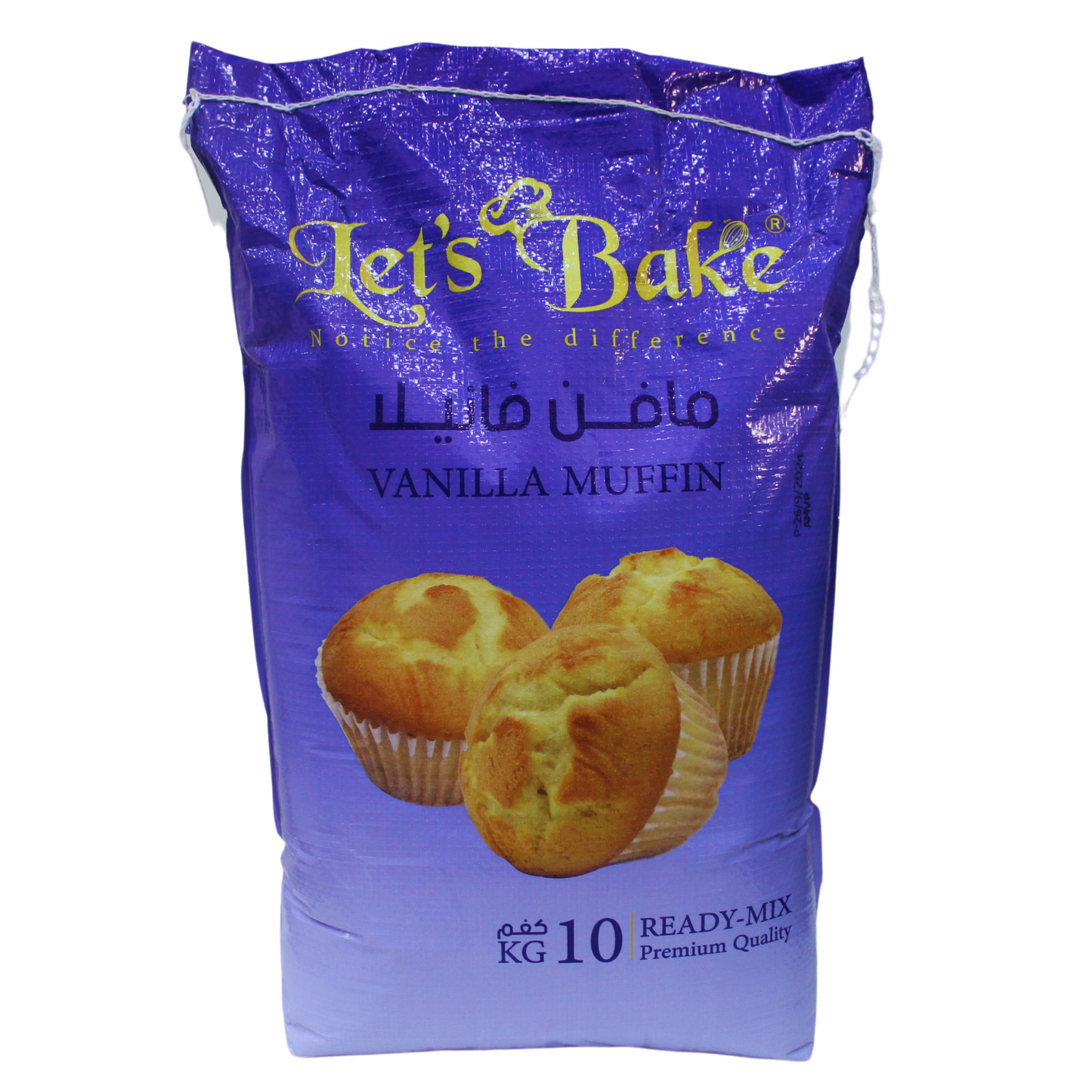 Let’s Bake Vanilla Muffin Mix – 10kg