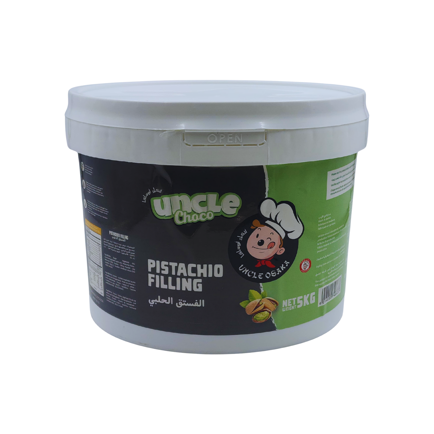 Uncle Choco Pistachio Filling – 5kg