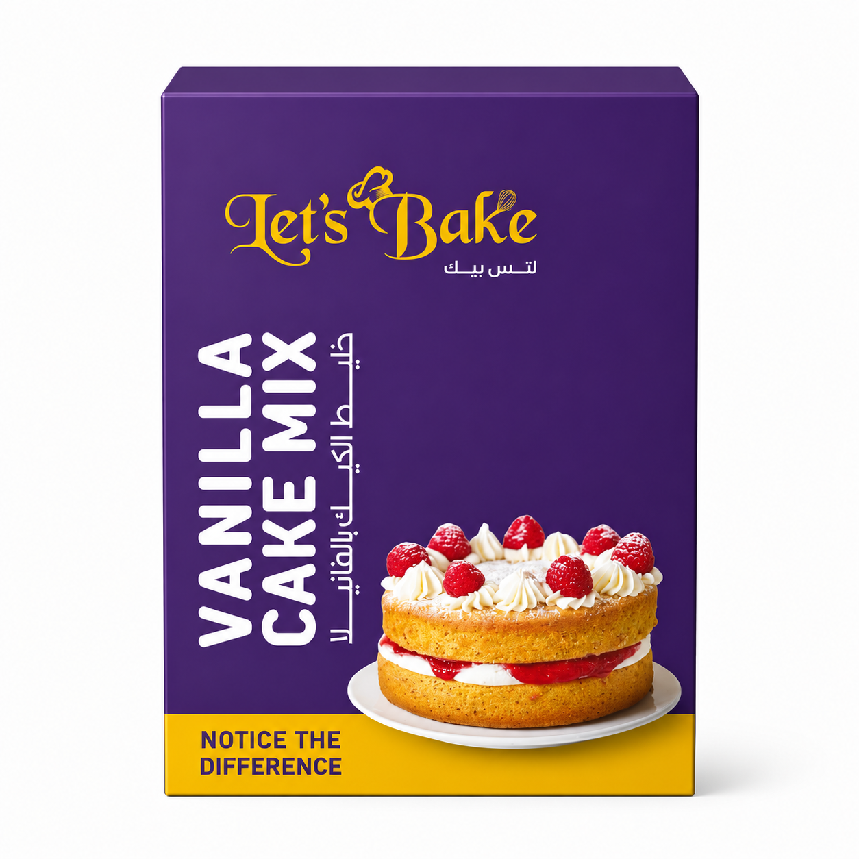 Lets Bake Vanilla Cake Mix 540g