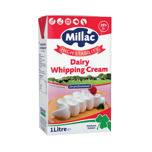 Millac High Stability Dairy Whipping Cream – 35% Fat
