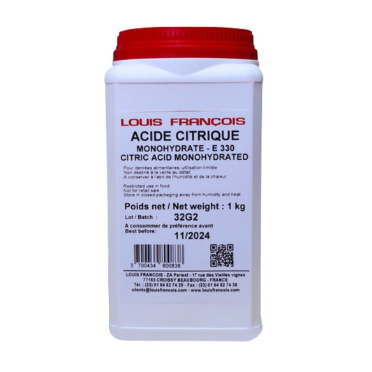 Louis François Citric Acid – 1kg