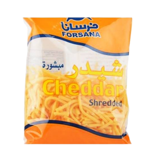 Forsan Shredded Cheddar Cheese 1Ctn x 6Pkts x 2Kg