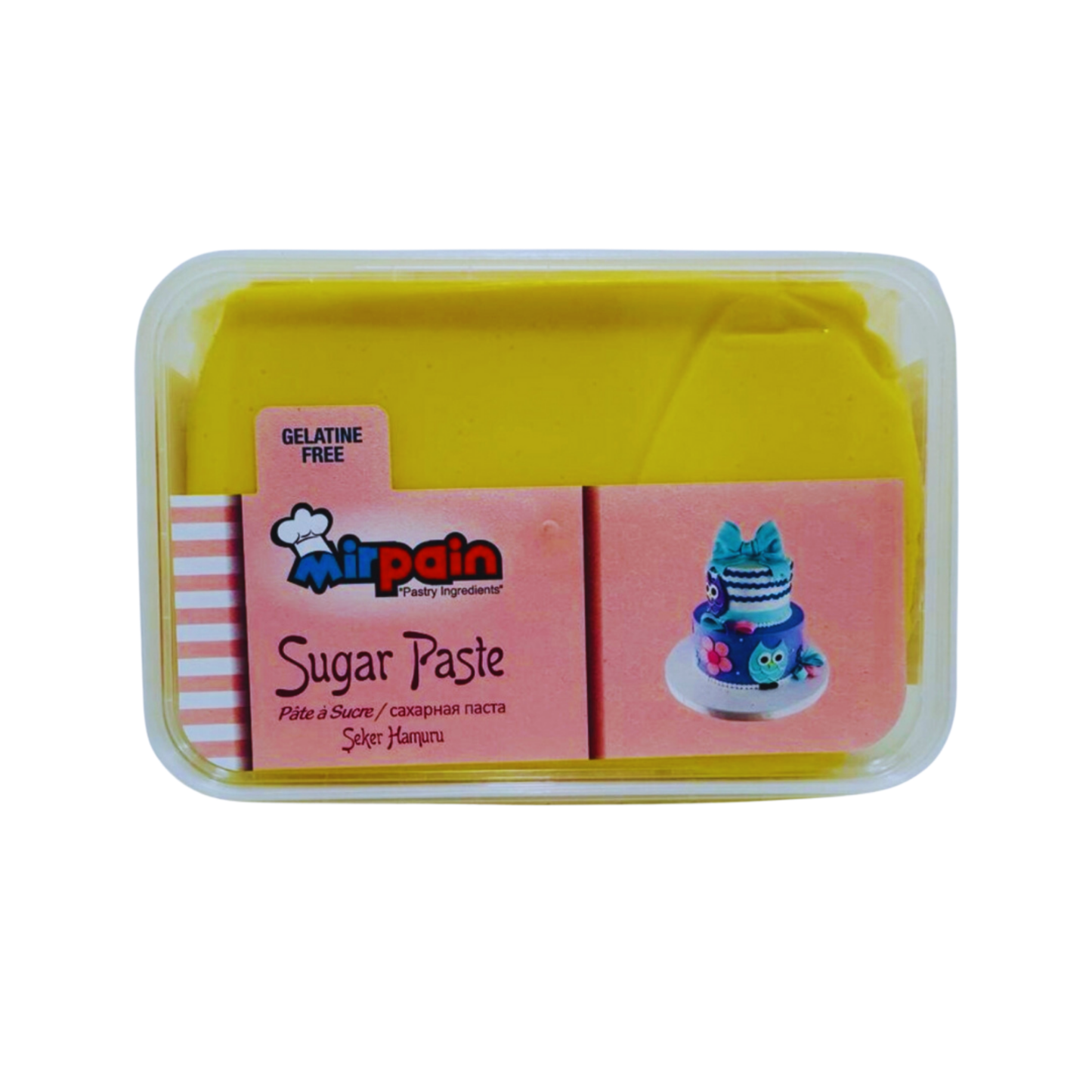Yellow Sugar Paste – 1kg