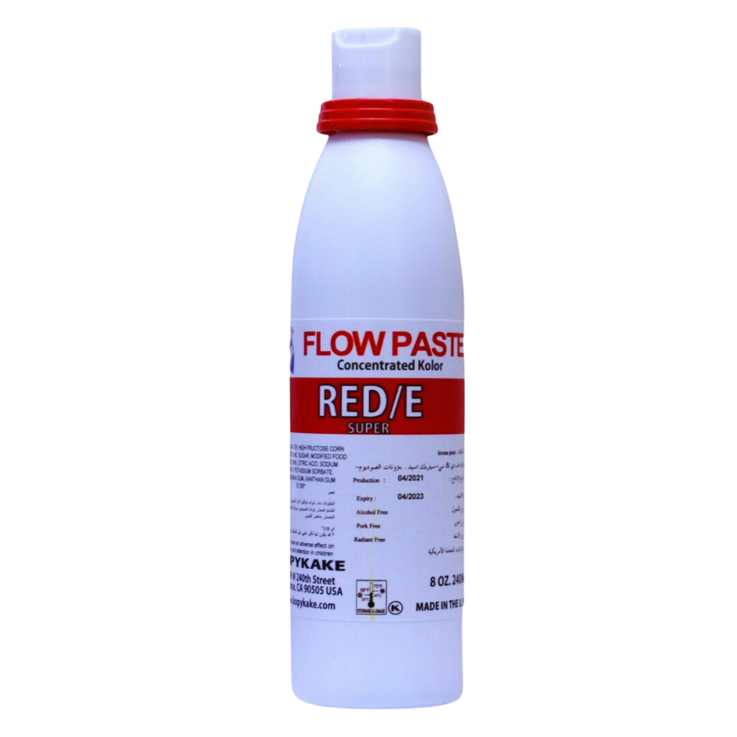 Flow Paste Red 8oz