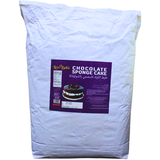 Let’s Bake Chocolate Sponge Cake Mix – 25kg