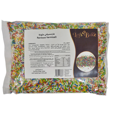 Let's Bake Rainbow Vermicelli