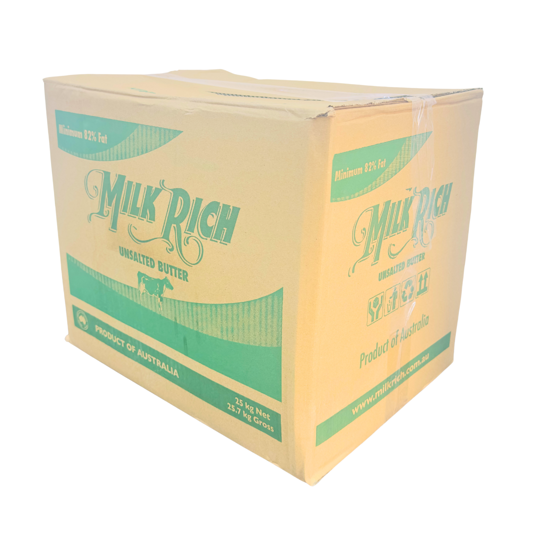 Milk Rich Unsalted Butter 25kg