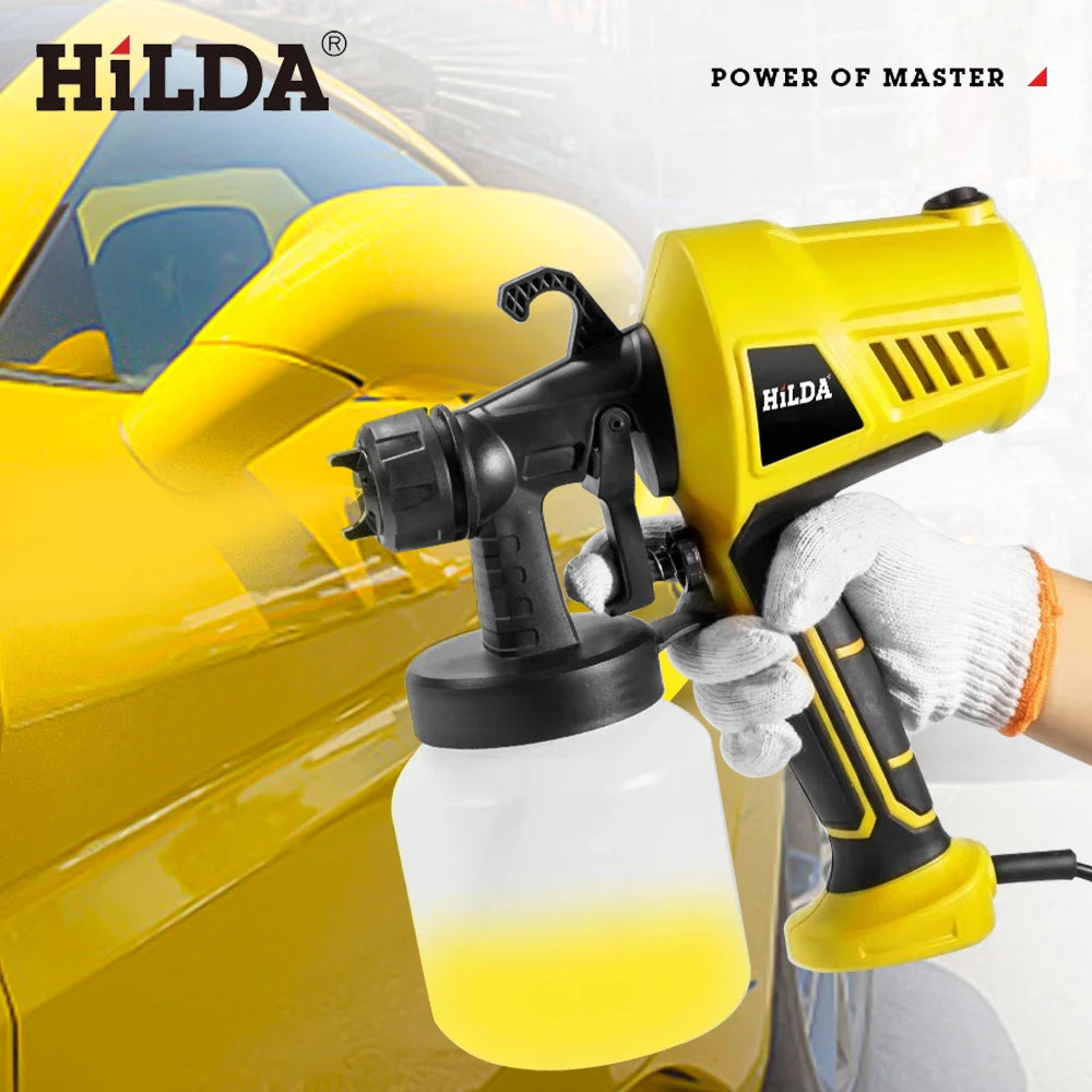 Electric Spray Gun – Adjustable Flow Paint Sprayer for Home, Car & DIY