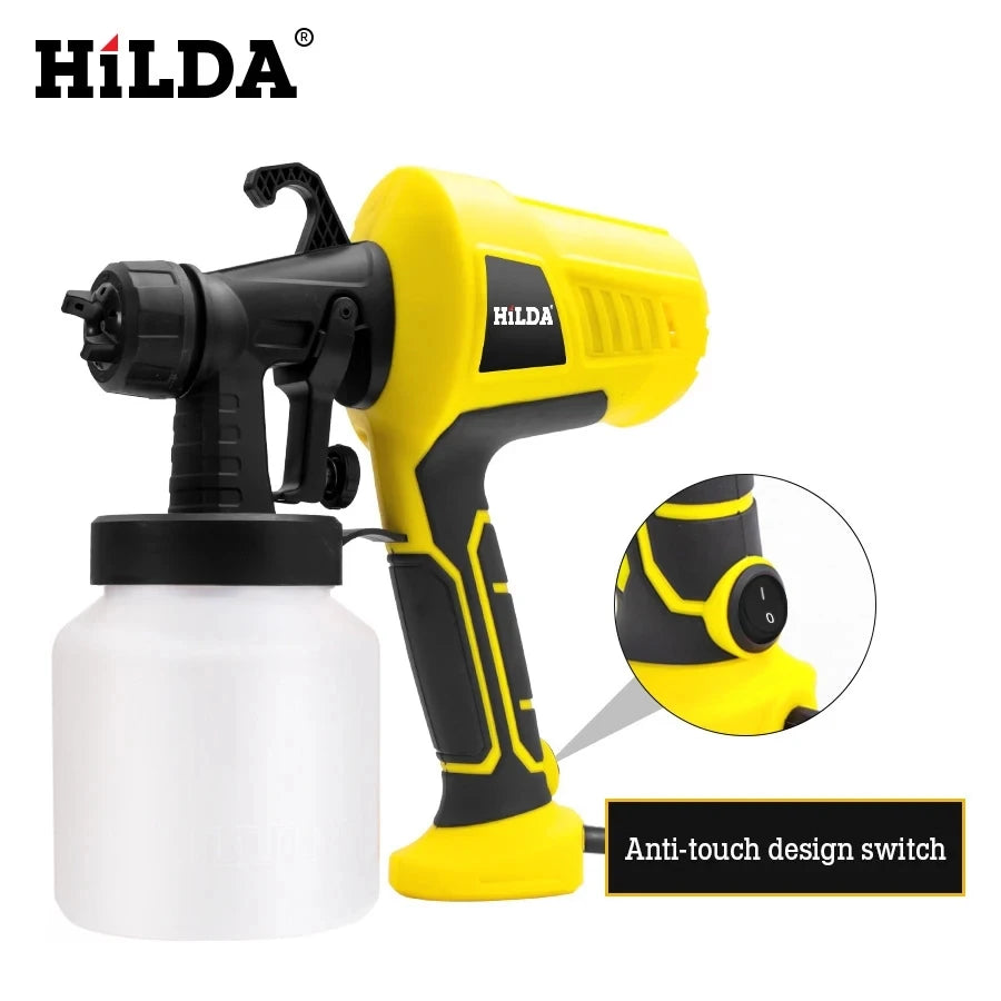 Electric Spray Gun – Adjustable Flow Paint Sprayer for Home, Car & DIY