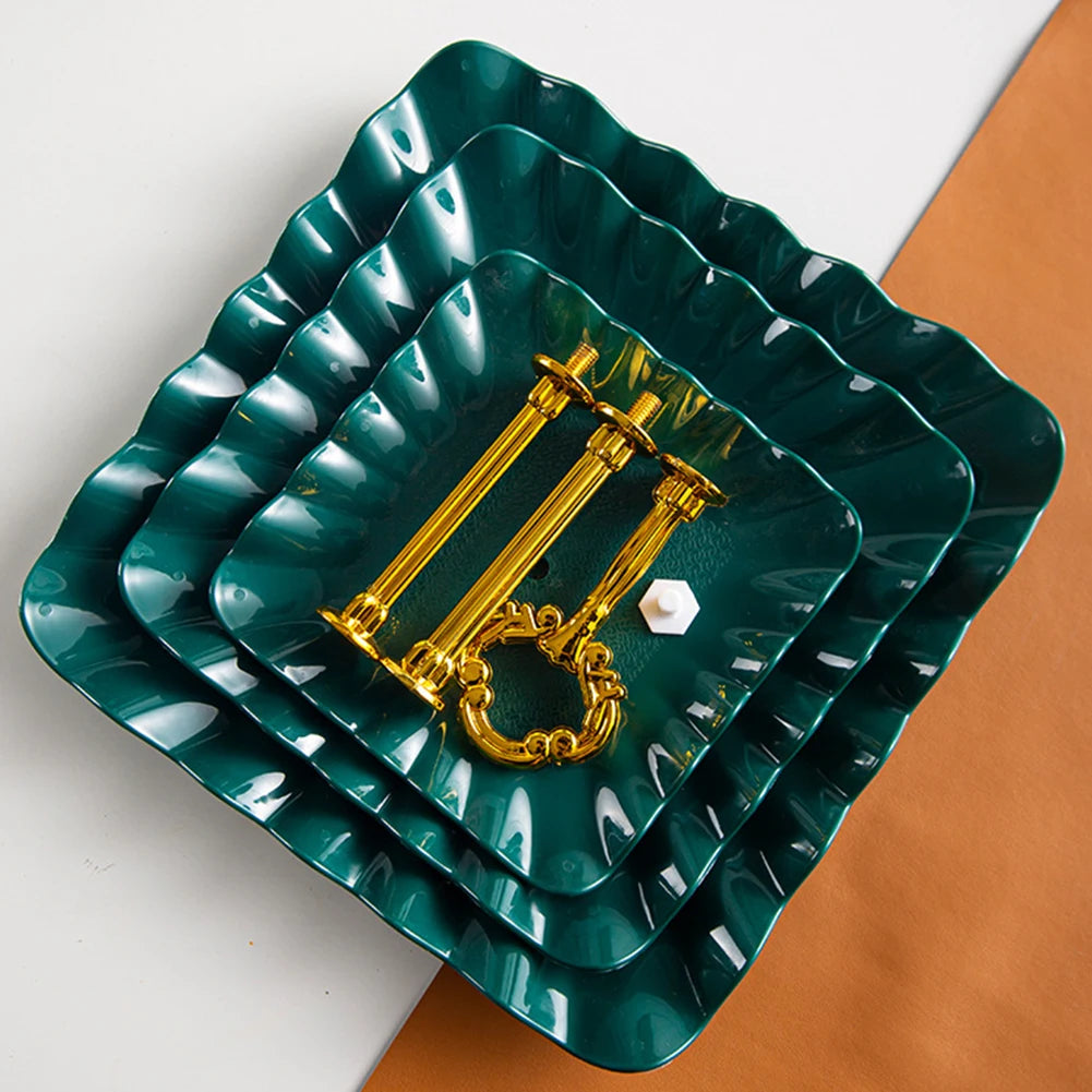 Three-Layer Snack & Cake Display Stand – Wedding & Party Serving Rack