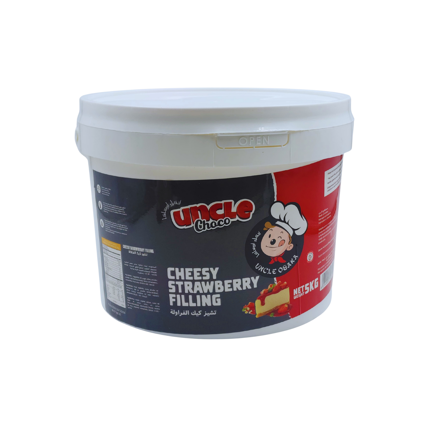 Uncle Choco Cheesy Strawberry Filling – 5kg
