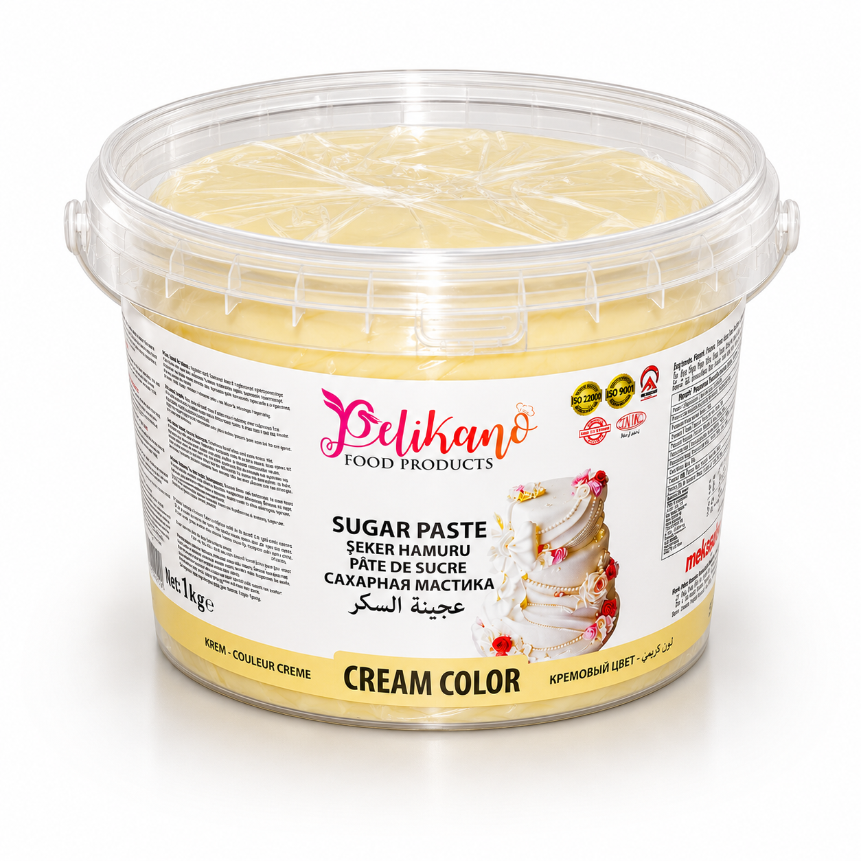 Pelikano Cream Color Sugar Paste – 1kg