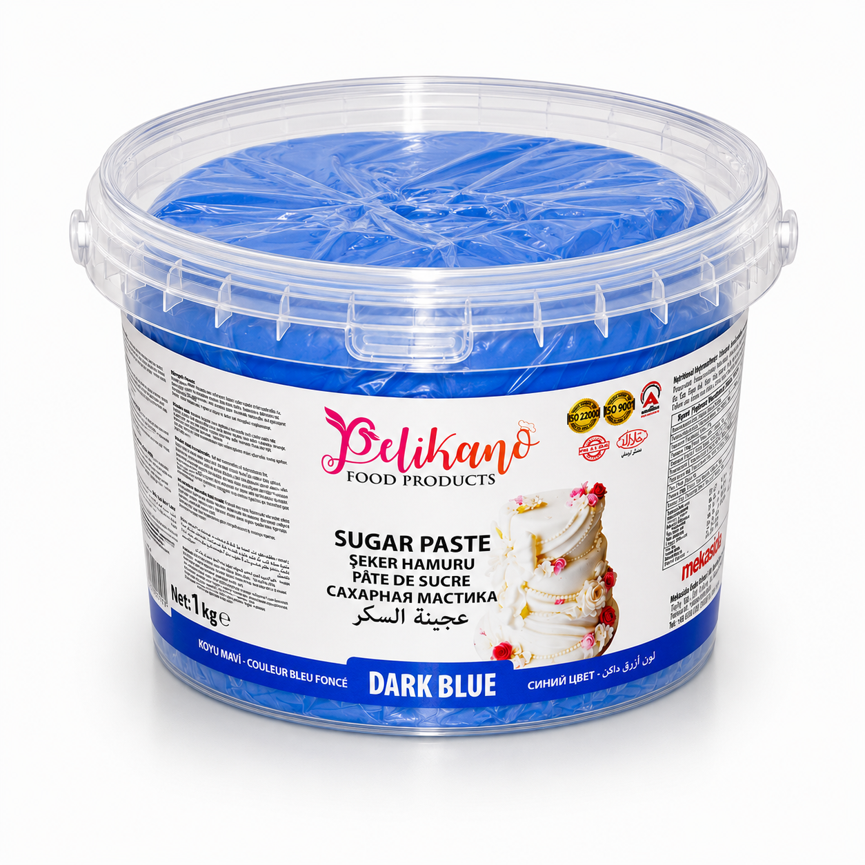 Pelikano Dark Blue Sugar Paste – 1kg