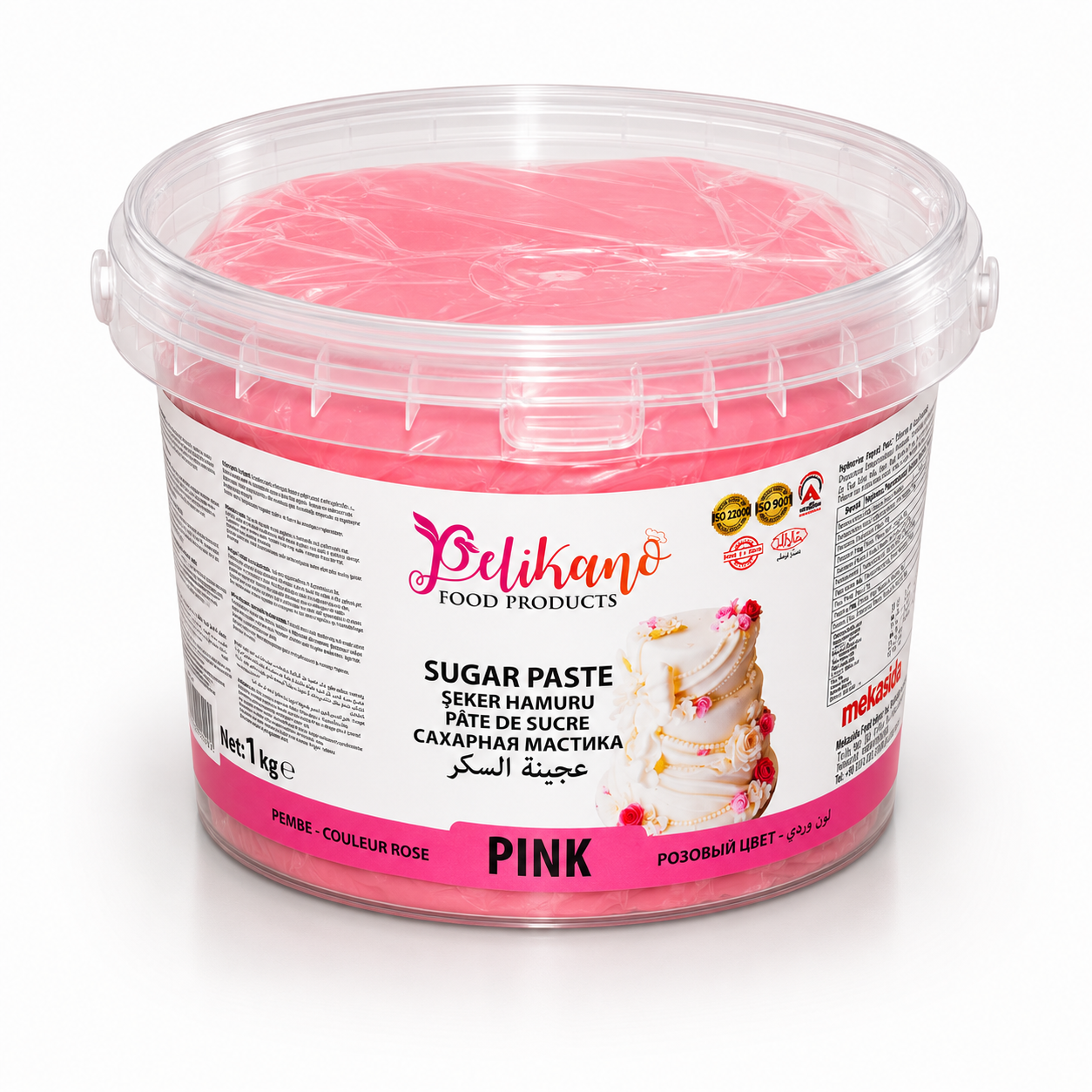 Pelikano Pink Sugar Paste – 1kg