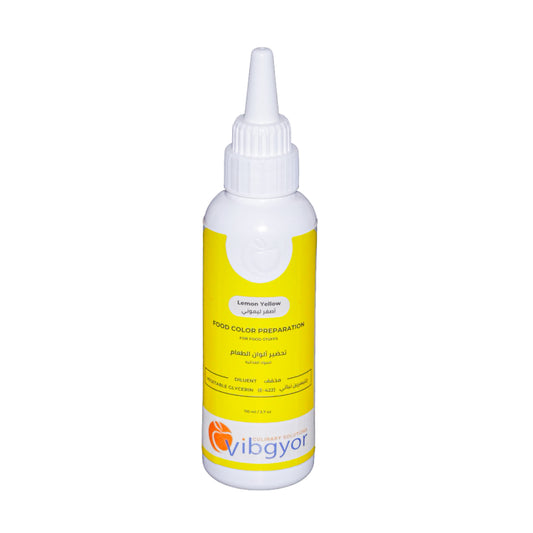 Vibgyor Lemon Yellow Food Color 110ml