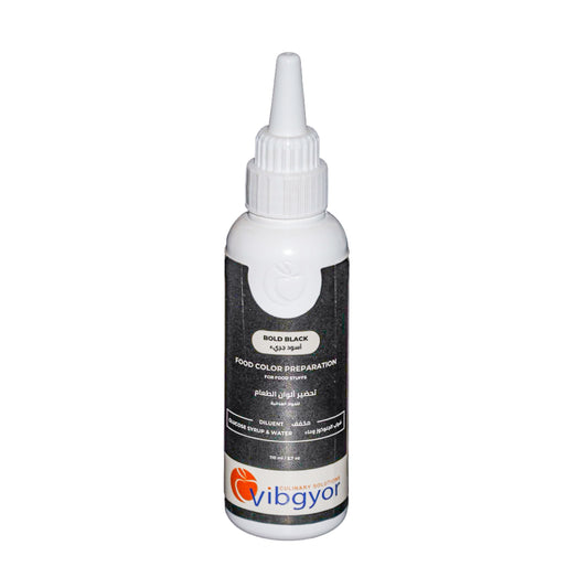 Vibgyor Bold Black Food Color 110ml