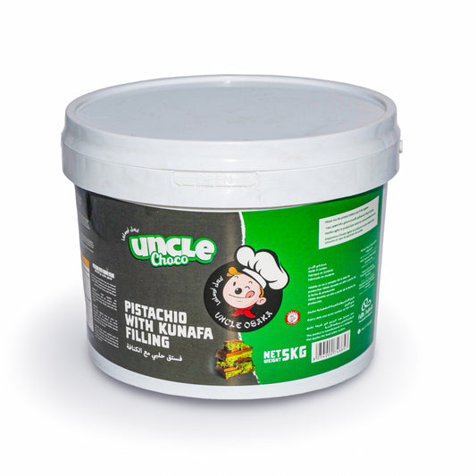 Uncle Choco Pistachio with Kunafa Filling 5kg