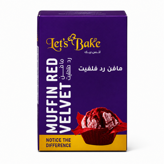 Lets Bake Red Velvet Muffin 540g