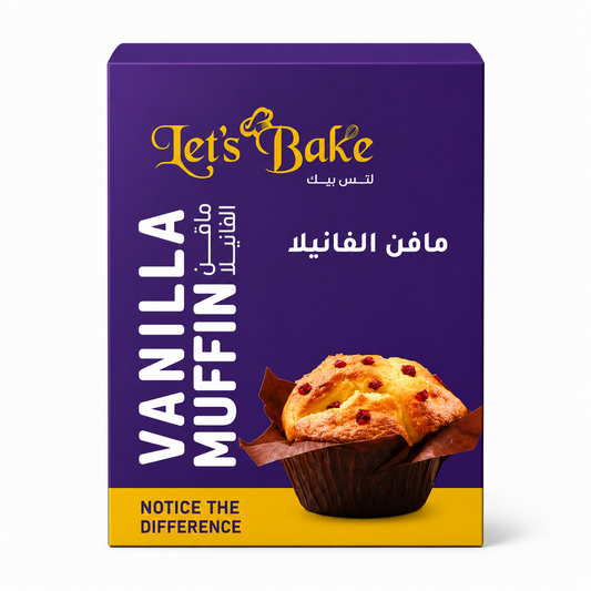 Lets Bake Vanilla Muffin Mix 540g